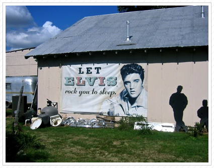 Elvis Sign at the Shack Up Inn, Clarksdale, MS